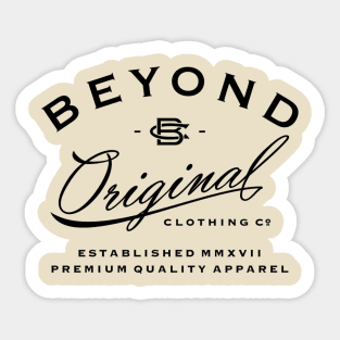 Beyond Original Sticker